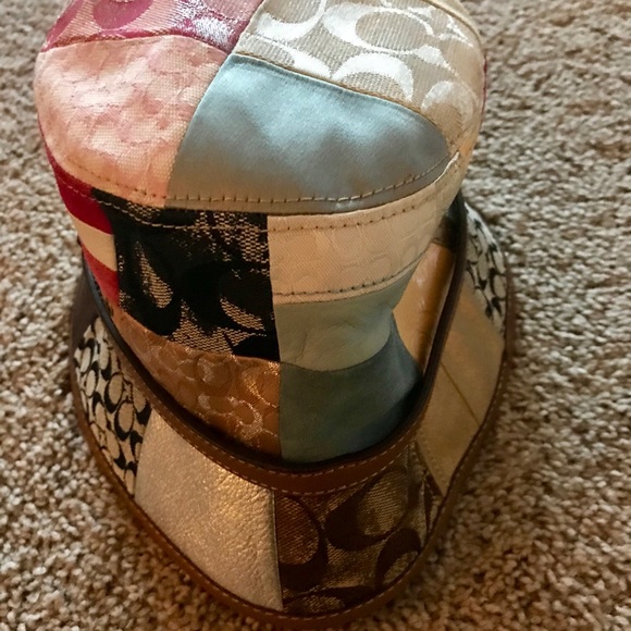 💞NEW💞COACH PATCHWORK HAT💞M💞 - Picture 6 of 8